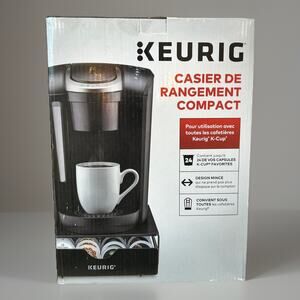 Keurig Non-Rolling 24ct Coffee Pod Storage Drawer Accessory Drawer Slim Storage